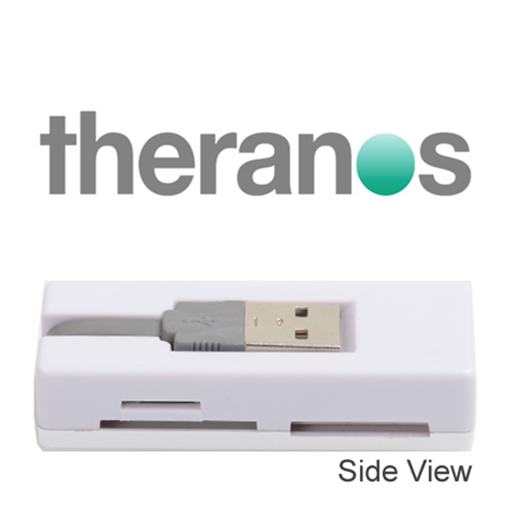 Theranos Logo Memory Card Reader (Stick)