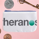 Theranos Logo Large Coin Purse Front