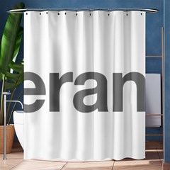 Theranos Logo Shower Curtain 60  X 72  (medium)  by milliahood