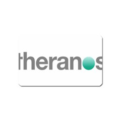 Theranos Logo Magnet (name Card) by milliahood