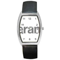 Theranos Logo Barrel Style Metal Watch by milliahood