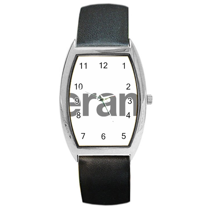 Theranos Logo Barrel Style Metal Watch