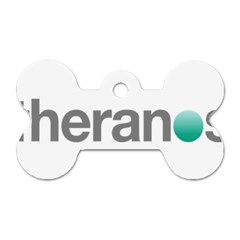 Theranos Logo Dog Tag Bone (two Sides) by milliahood