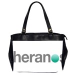 Theranos Logo Oversize Office Handbag (2 Sides) Front