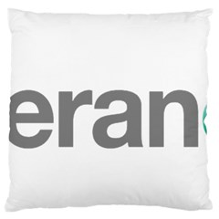 Theranos Logo Large Cushion Case (one Side)