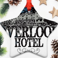 The Overlook Hotel Merch Ornament (star) by milliahood