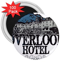 The Overlook Hotel Merch 3  Magnets (100 Pack) by milliahood