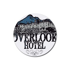 The Overlook Hotel Merch Rubber Coaster (round) 