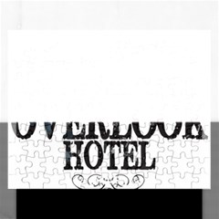 The Overlook Hotel Merch Rectangular Jigsaw Puzzl by milliahood