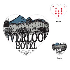 The Overlook Hotel Merch Playing Cards (heart) by milliahood