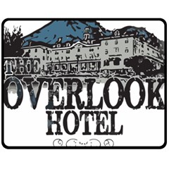 The Overlook Hotel Merch Fleece Blanket (medium)  by milliahood