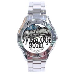 The Overlook Hotel Merch Stainless Steel Analogue Watch