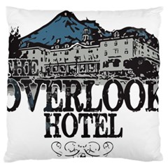 The Overlook Hotel Merch Large Flano Cushion Case (one Side) by milliahood