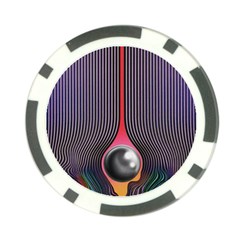 Tame Impala Poker Chip Card Guard by milliahood