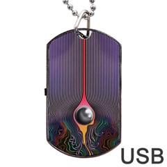 Tame Impala Dog Tag Usb Flash (one Side) by milliahood