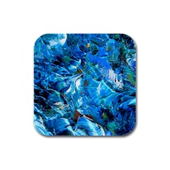 Tropic Rubber Square Coaster (4 Pack)  by WILLBIRDWELL