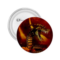 Awesome Dinosaur, Konda In The Night 2 25  Buttons by FantasyWorld7