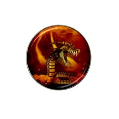 Awesome Dinosaur, Konda In The Night Hat Clip Ball Marker by FantasyWorld7