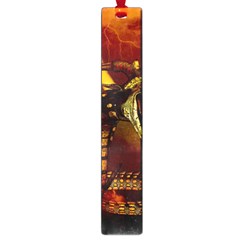 Awesome Dinosaur, Konda In The Night Large Book Marks by FantasyWorld7