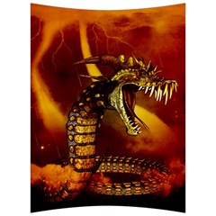 Awesome Dinosaur, Konda In The Night Back Support Cushion by FantasyWorld7