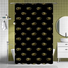 Dragon Head Motif Pattern Design Shower Curtain 48  X 72  (small) 