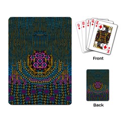 The  Only Way To Freedom And Dignity Ornate Playing Cards Single Design by pepitasart