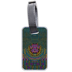 The  Only Way To Freedom And Dignity Ornate Luggage Tags (two Sides) by pepitasart