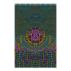 The  Only Way To Freedom And Dignity Ornate Shower Curtain 48  X 72  (small)  by pepitasart