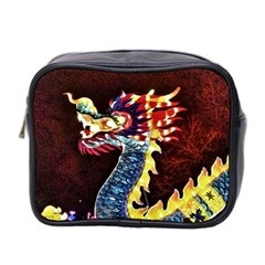 Dragon Lights Main Dragon Mini Toiletries Bag (two Sides) by Riverwoman