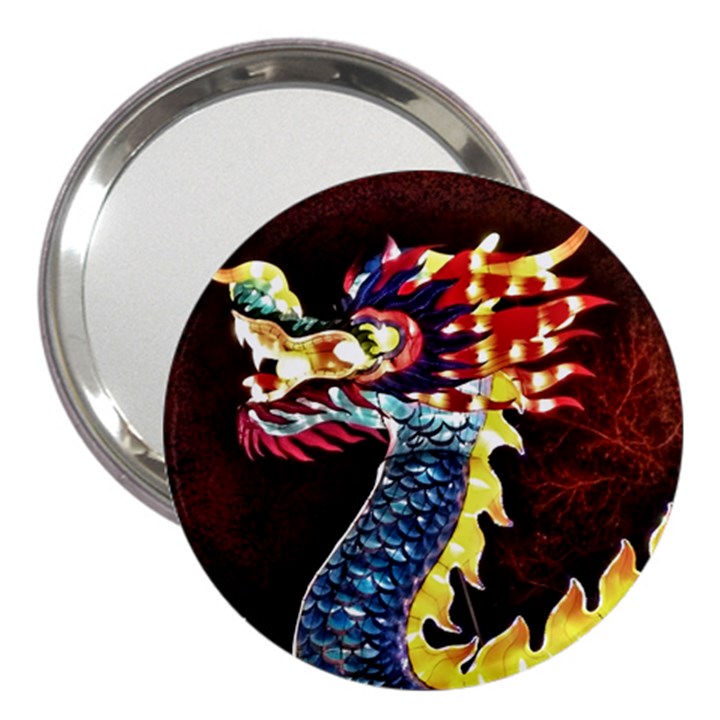 Dragon lights main dragon 3  Handbag Mirrors