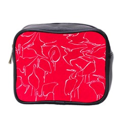 Katsushika Hokusai, Egrets From Quick Lessons In Simplified Drawing Mini Toiletries Bag (two Sides) by Valentinaart