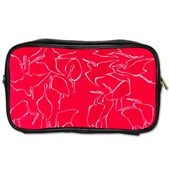 Katsushika Hokusai, Egrets From Quick Lessons In Simplified Drawing Toiletries Bag (one Side) by Valentinaart