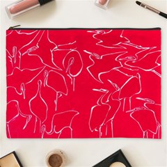 Katsushika Hokusai, Egrets From Quick Lessons In Simplified Drawing Cosmetic Bag (xxxl) by Valentinaart