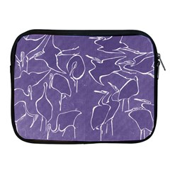 Katsushika Hokusai, Egrets From Quick Lessons In Simplified Drawing Apple Ipad 2/3/4 Zipper Cases by Valentinaart