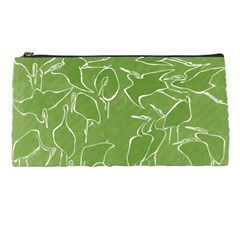 Katsushika Hokusai, Egrets From Quick Lessons In Simplified Drawing Pencil Cases by Valentinaart