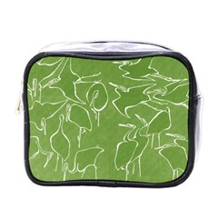 Katsushika Hokusai, Egrets From Quick Lessons In Simplified Drawing Mini Toiletries Bag (one Side)