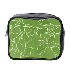 Katsushika Hokusai, Egrets From Quick Lessons In Simplified Drawing Mini Toiletries Bag (two Sides) by Valentinaart