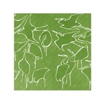 Katsushika Hokusai, Egrets from quick lessons in simplified drawing Small Satin Scarf (Square) Front