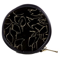 Katsushika Hokusai, Egrets From Quick Lessons In Simplified Drawing Mini Makeup Bag by Valentinaart