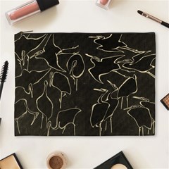 Katsushika Hokusai, Egrets From Quick Lessons In Simplified Drawing Cosmetic Bag (xl) by Valentinaart