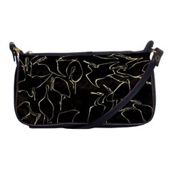 Katsushika Hokusai, Egrets From Quick Lessons In Simplified Drawing Shoulder Clutch Bag by Valentinaart