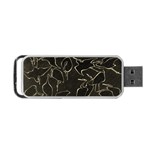 Katsushika Hokusai, Egrets from quick lessons in simplified drawing Portable USB Flash (Two Sides) Front