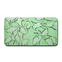 Katsushika Hokusai, Egrets From Quick Lessons In Simplified Drawing Medium Bar Mats by Valentinaart