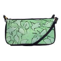 Katsushika Hokusai, Egrets From Quick Lessons In Simplified Drawing Shoulder Clutch Bag by Valentinaart