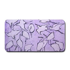 Katsushika Hokusai, Egrets From Quick Lessons In Simplified Drawing Medium Bar Mats by Valentinaart