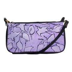 Katsushika Hokusai, Egrets From Quick Lessons In Simplified Drawing Shoulder Clutch Bag by Valentinaart