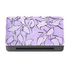 Katsushika Hokusai, Egrets From Quick Lessons In Simplified Drawing Memory Card Reader With Cf by Valentinaart