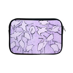 Katsushika Hokusai, Egrets From Quick Lessons In Simplified Drawing Apple Ipad Mini Zipper Cases by Valentinaart