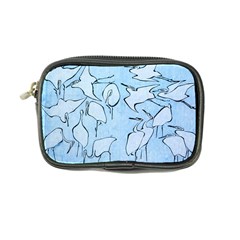 Katsushika Hokusai, Egrets From Quick Lessons In Simplified Drawing Coin Purse by Valentinaart