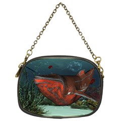 Awesome Mechanical Whale In The Deep Ocean Chain Purse (one Side) by FantasyWorld7